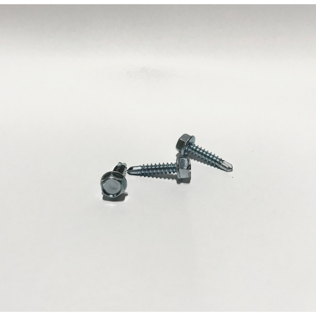 Self-drilling screws - hexagon head DIN 7504K Galva 4.2mm 19mm