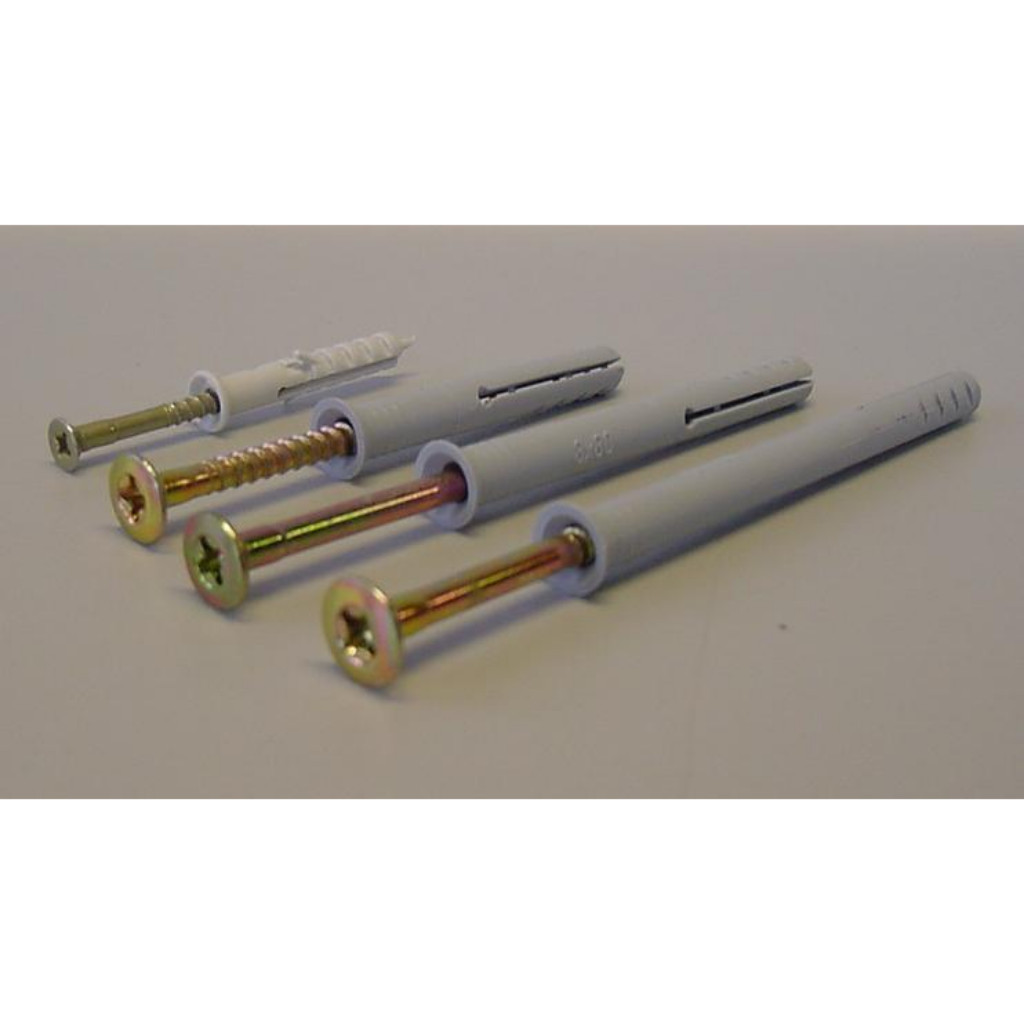 Nailplug - Galva - clamping max. 10mm - Ø 6 x 40