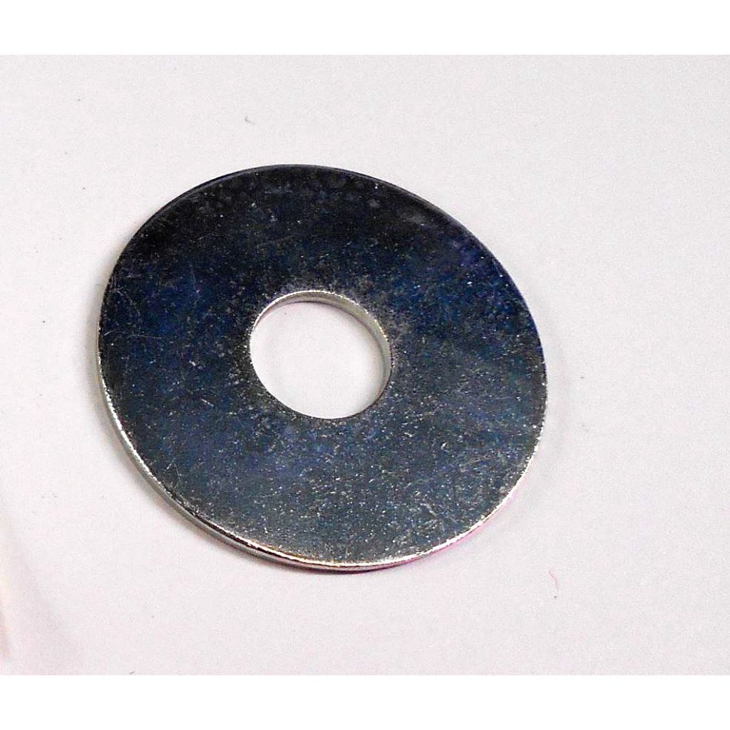 Plain wacher - galvanized
Large diameter 38mm
Small diameter 10mm
thickness 1,5mm
