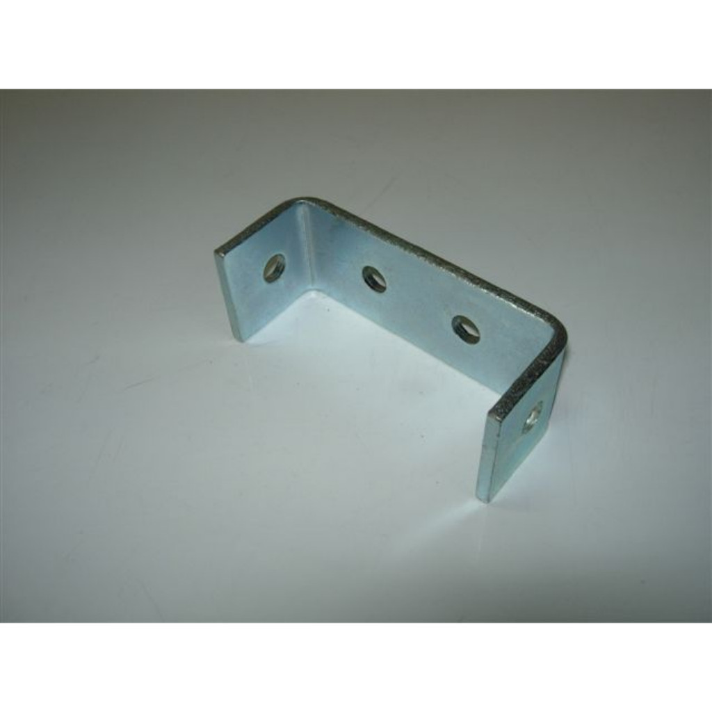 Suspension bracket - galvanized - 50 / 120 / 50 x 5 mm - 4 x Ø 13mm