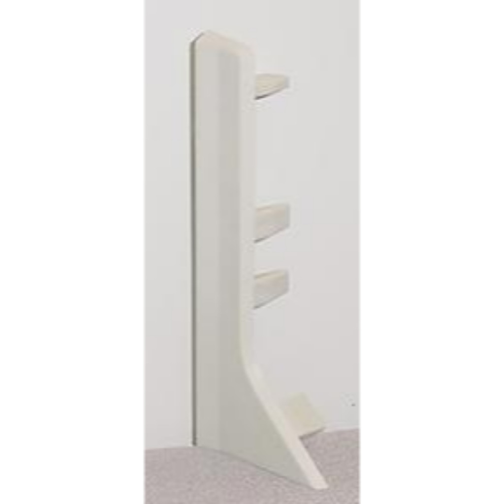 PVC Embout pour plinthe PVC - RAL 9002 - gauche et droite