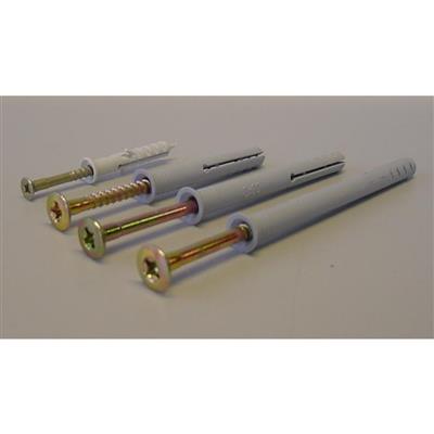 Nailplug - Galva - clamping max. 10mm - Ø 6 x 40