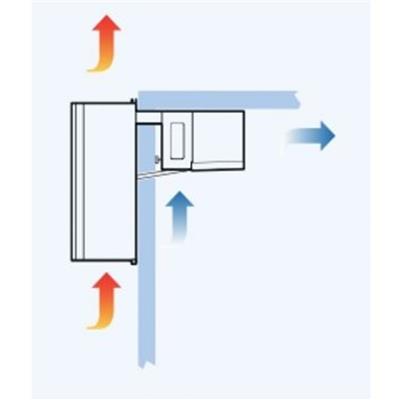 Wall-Straddle unit for coldroom – 35,0 m³ – 400/3N~/50 V/HZ