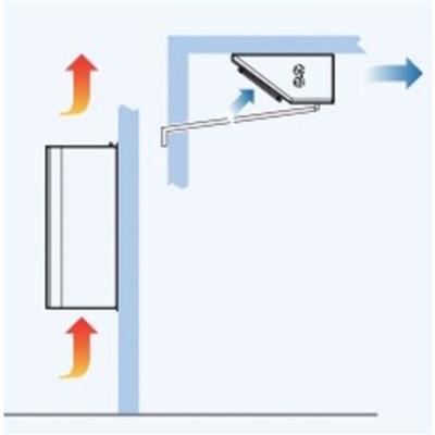 Split Aggregat für Kühlzellen  – 9,0 m³ – 230/1~/50 V/HZ  – 2,5m Leitung
