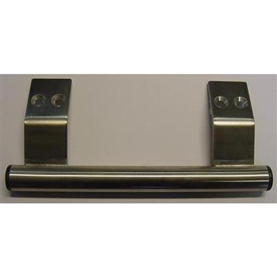 Exterior handle light sliding doors 300xØ30mm - St. Steel - side