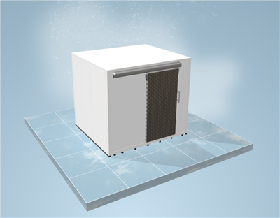 Modular cold- and freezer rooms