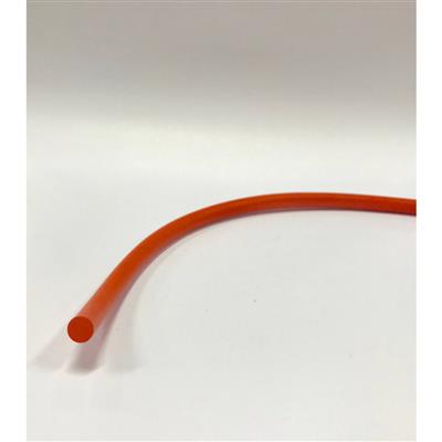 Orange PVC cord 8 mm