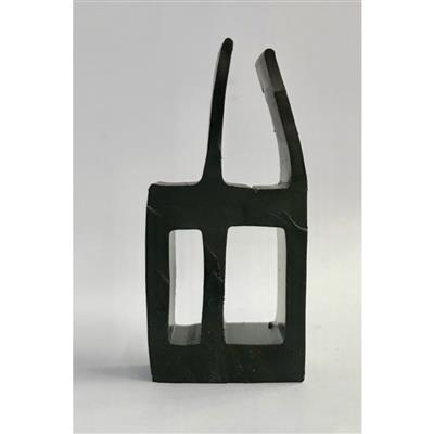 Bourrelet racleur porte pivotante negative 30x67x40mm - noir