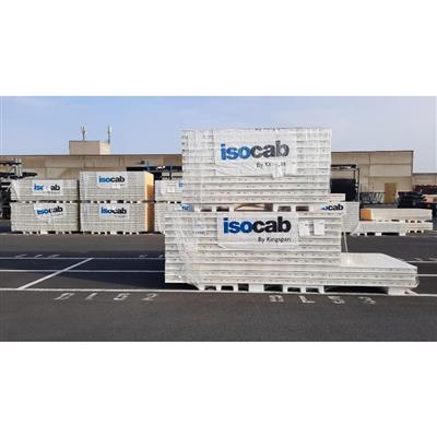 Insulated wall panels - 100Dx1180Bx4000mmL - 11 pieces