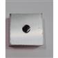 Square nut for Omega suspension profile - 40 x 40 x 12mm - M10 - Aluminium