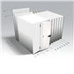 Minibox  Tîefkühlraum -  1500Bx1800Lx2100mmH - mit Boden - ME Scharniere Rechts