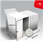 Minibox  Tîefkühlraum -  1500Bx2400Lx2100mmH - mit Boden - ME Scharniere Links
