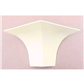 PVC exterior angle for PVC curved corner - 2 directions - small model 35mm - RAL 9010