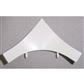PVC Filler piece for PVC skirting board - RAL 9010