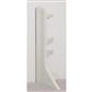 PVC end piece for PVC skirting board - RAL 9002 - left and right